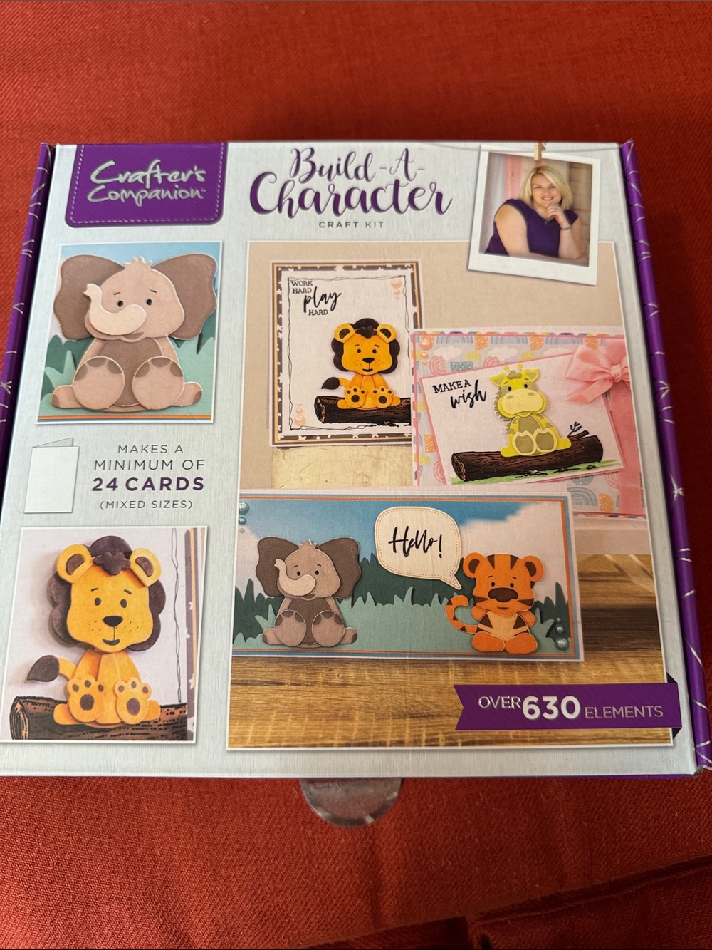 Build-A-Character Craft Kit - crafters companion, 24 cards